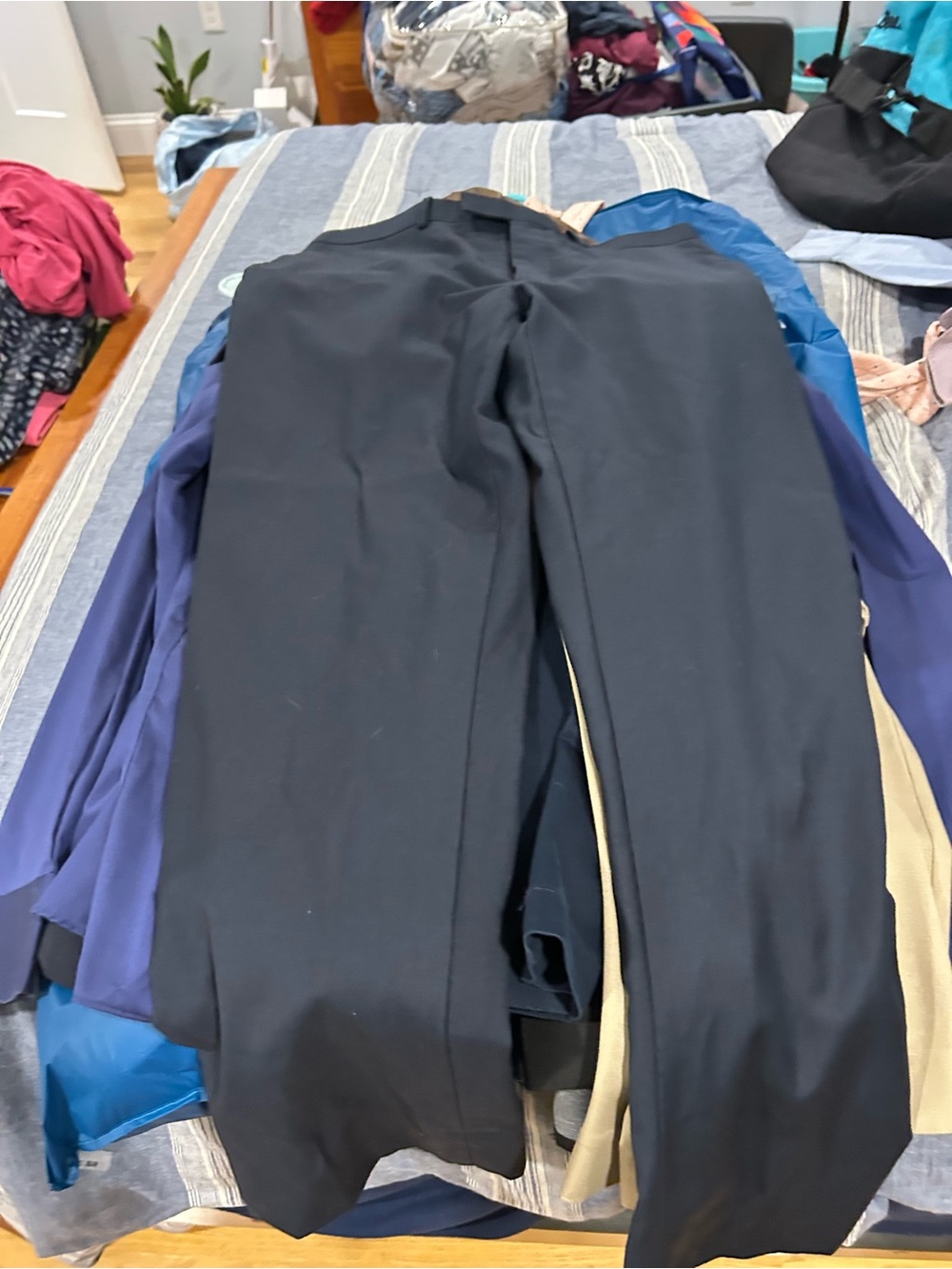 Kenzo Black Straight-Leg Men's Pants